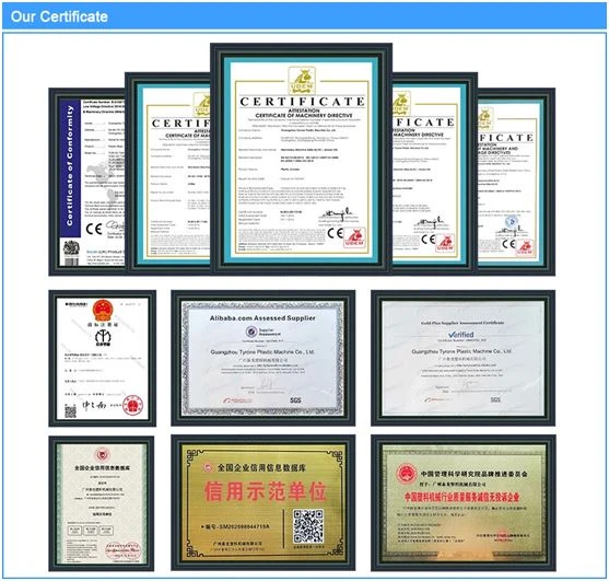 our certificate