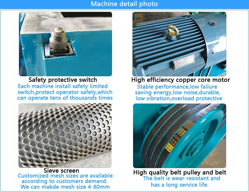 sponge crushing machine